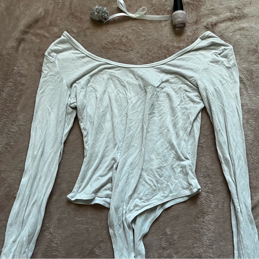 Ballerina Core white body suit 🩰